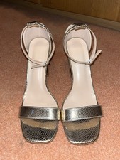 Women gold heels for sale  WIGAN