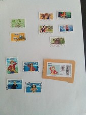 Lot timbres français d'occasion  Tigy