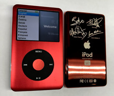Apple IPOD CLASSIC 7. generacji 128GB - czerwony / czerwony tył U2 - doskonały stan na sprzedaż  Wysyłka do Poland