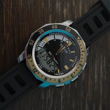Tissot Sea-Touch GMT Alarm Diver Taucheruhr T026.420.17.281.00 comprar usado  Enviando para Brazil