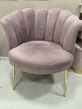 Poltrona conchiglia rosa usato  Magenta