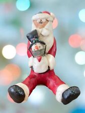 Santa snowman figurine for sale  Hampton