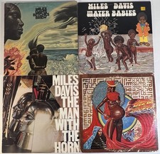 Miles Davis Lot of 4 LPs Vinyl – Bitches Brew, Live Evil, Water Babies, Horn, usado comprar usado  Enviando para Brazil