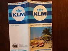 Klm time table gebraucht kaufen  Jüterbog