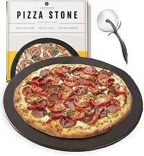 Heritage 15" Cerâmica Pizza Antiaderente Conjunto de Pedras Sem Manchas com Cortador Bônus comprar usado  Enviando para Brazil