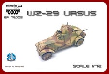 Druk 3D WZ-29 Ursus 1/72 na sprzedaż  PL