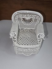 White wicker metal for sale  Wilson