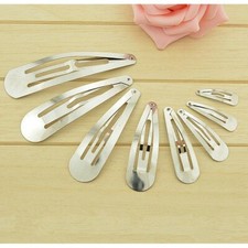 10 piezas Pinzas para el cabello metálicas plateadas en forma de gota horquillas para la cabeza joyería encontrar mujeres segunda mano  Embacar hacia Mexico