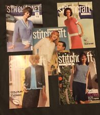 Stitchcraft magazines knitting for sale  FOLKESTONE