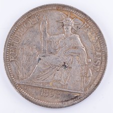 1893 piastre french for sale  Maumee