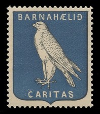 CINDERELA - ISLÂNDIA - SELO DE NATAL 1911 - CARITAS COM UM "C" comprar usado  Enviando para Brazil