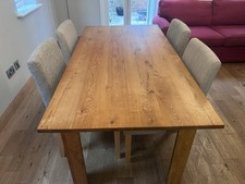 Next oak table for sale  WELSHPOOL