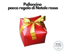 Palloncino pacco regalo usato  Roma
