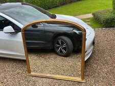 Mantlepiece mirror gold for sale  MAIDENHEAD