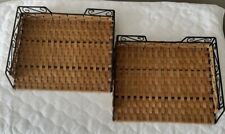 Wicker desk tray for sale  Huntsville