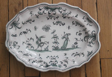 Moustiers plat ovale d'occasion  Paris XII