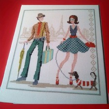 Cross stitch completed for sale  ROMFORD