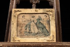Framed godey lady for sale  USA