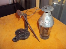 Ancienne lampe mineur d'occasion  Saint-Laurent-du-Var