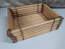 Vintage wicker bamboo for sale  STOKE-ON-TRENT