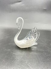 White glass swan for sale  SCUNTHORPE