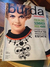 Burda international 1968 usato  Italia