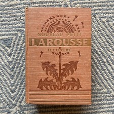 Vintage Larousse Illustre French Dictionary Encyclopedia Nouveau Petit 1952 comprar usado  Enviando para Brazil