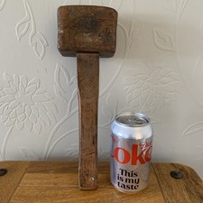 Wooden mallet old for sale  COVENTRY