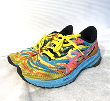 Usado, Tênis Asics GT-1000 12 Feminino Tamanho 8.5 Amarelo Vibrante/Rosa Quente Tie Dye 8 1/2 comprar usado  Enviando para Brazil
