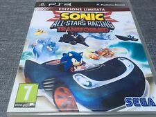 videogioco ps3 PlayStation 3 SONIC ALL STARS RACING TRANSFORMED EDIZIONE LIMITAT comprar usado  Enviando para Brazil