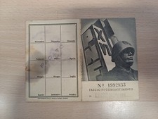 Tessera partito nazionale usato  Casandrino