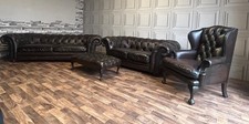 Chesterfield suite seaters for sale  MARCH