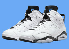 Tênis Nike Air Jordan 6 Retro 'Reverse Oreo' Masculino Tamanho EUA 12 Casual Novo✅ comprar usado  Enviando para Brazil