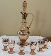 Decanter set cordial for sale  Normal