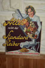 Altes reklameschild standard gebraucht kaufen  Limbach-Oberfrohna