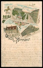 Ansichtskarte lithographie han gebraucht kaufen  Bad Sachsa