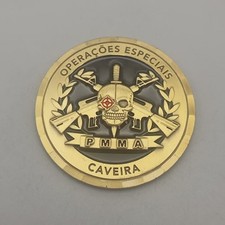 Moeda desafio Policia Militar Maranhao Operacoes Especiais Caveira comprar usado  Enviando para Brazil