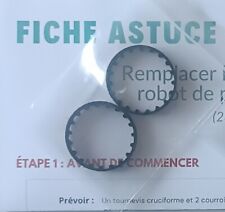 Lot courroie compatible d'occasion  Saint-Laurent-Nouan