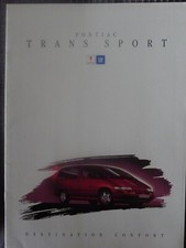 Catalogue br5ochure pontiac d'occasion  Le Touquet-Paris-Plage