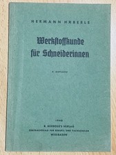 Schneiderei werkstoffkunde sch gebraucht kaufen  Oberkotzau