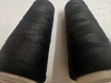 Thread cones black for sale  DUNFERMLINE