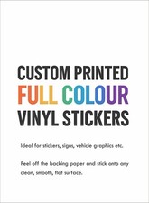 Custom printed colour for sale  CRAWLEY