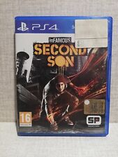INFAMOUS SECOND SON gioco videogioco PLAYSTATION ps4 senza manuale comprar usado  Enviando para Brazil