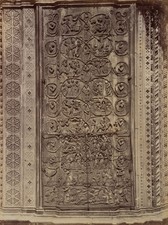 Używany, A. RAFFAELLI (19 wiek), relief w katedrze w Orvieto, około 1880 roku, wyciąg papieru albuminowego na sprzedaż  Wysyłka do Poland