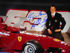 MICHAEL SCHUMACHER original signiert – GROSSFOTO !!! comprar usado  Enviando para Brazil