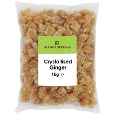 Crystallised ginger 1kg for sale  LONDON