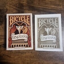 Usado, Cartas de baralho de bicicleta Venexiana edição branca novo baralho de juramento Lotrek meia lua comprar usado  Enviando para Brazil