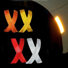 2x Acessórios Adesivos de Fita de Aviso de Segurança Reflexiva para Amortecedor de Carro comprar usado  Enviando para Brazil
