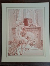 Disegno antico. sanguigna usato  Napoli
