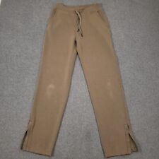 Calça opala BYLT Premium Basics feminina pequena marrom bainha dividida comprar usado  Enviando para Brazil